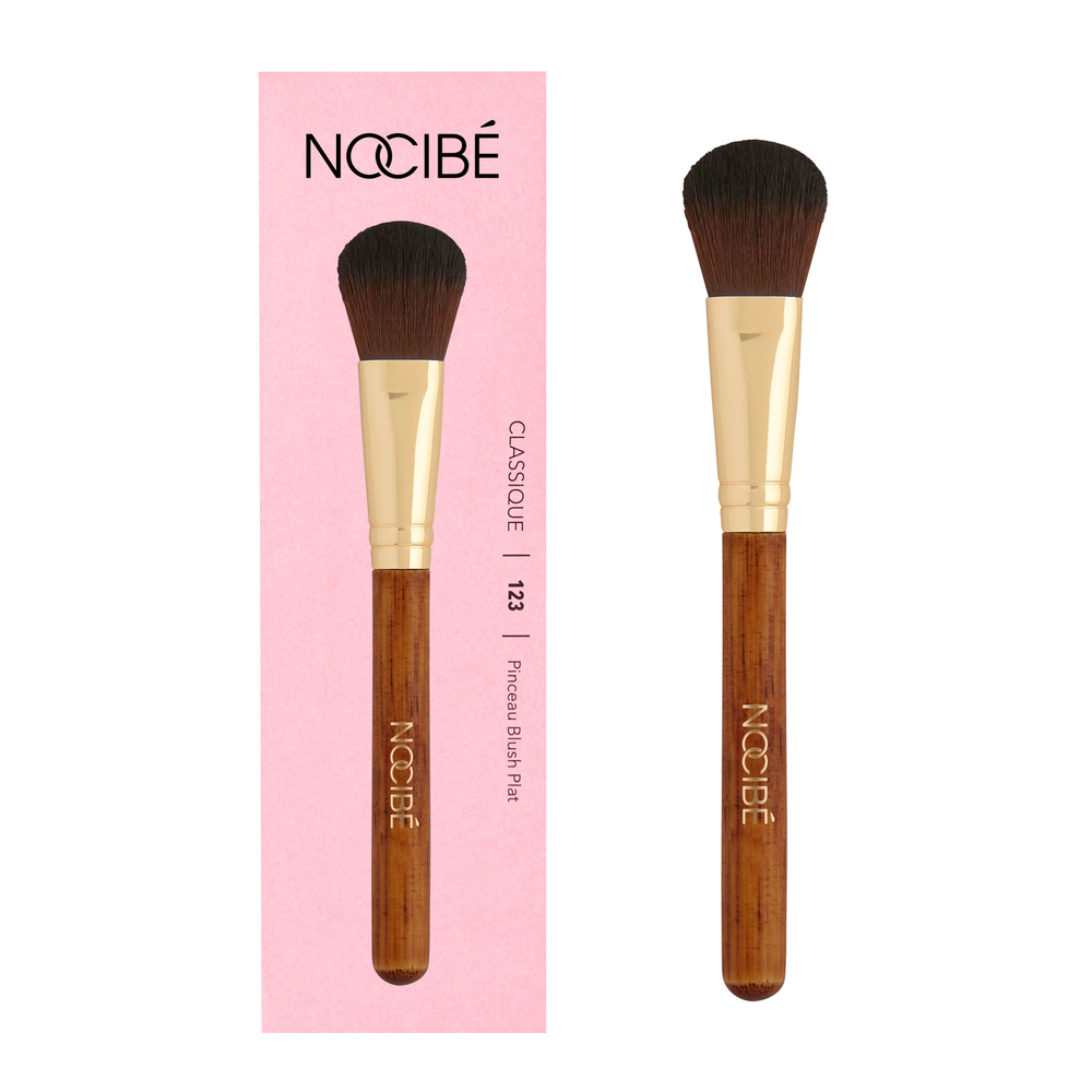 Nocibé Classique -Pinceau plat blush - 123 Pinceau Teint