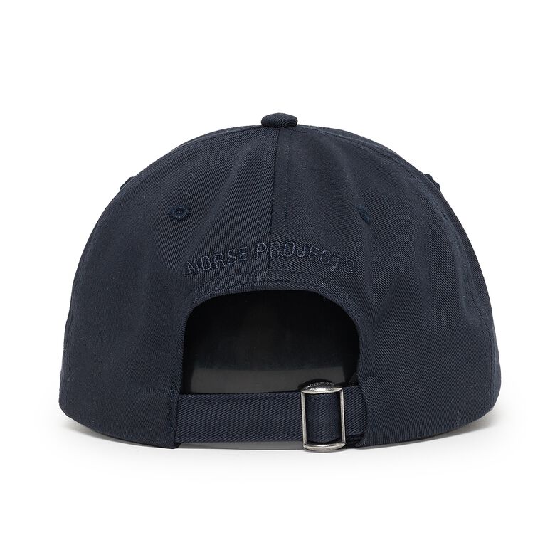 Norse Projects Twill Sports Cap dark navy