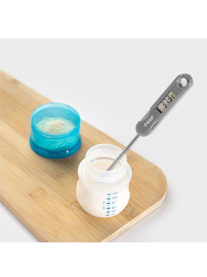 Reer Digitales Flaschenthermometer FoodTemp - Grau in grau günstig kaufen onesize
