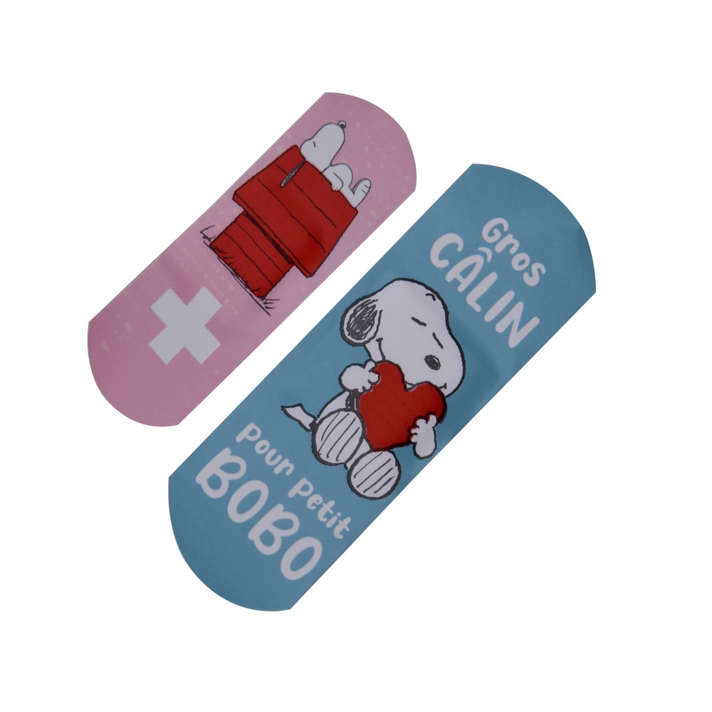 takecare Boite en métal de 24 pansements Snoopy Pansements