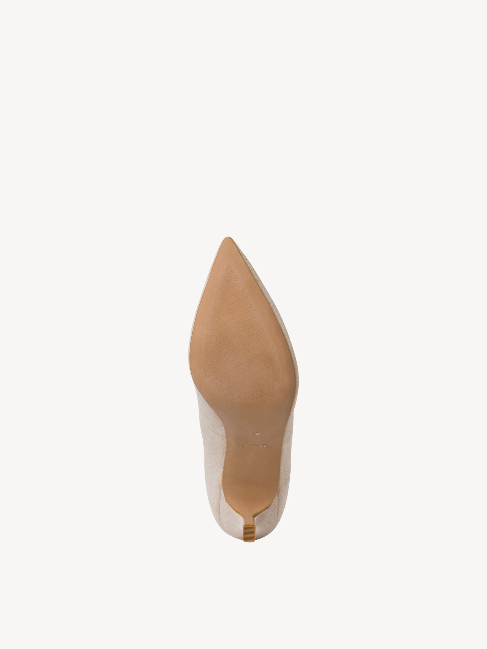 Escarpin en cuir - beige