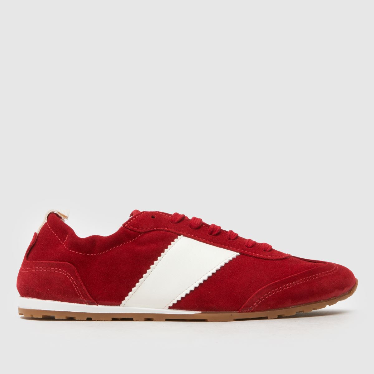 Schuh Meredith vékony talpú piros sportcipő