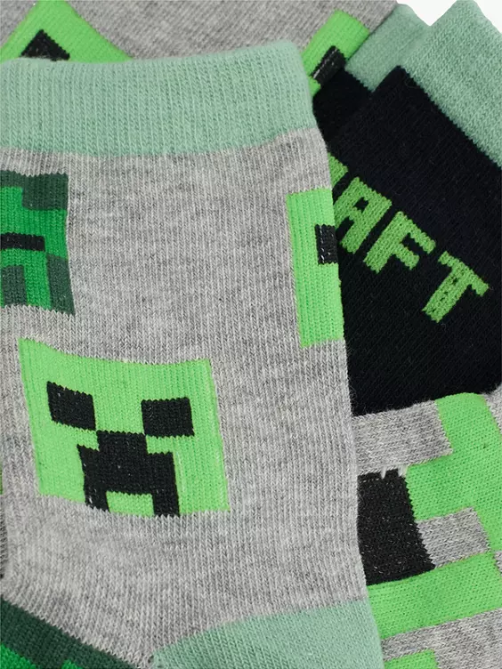 Minecraft 3er Pack Socken