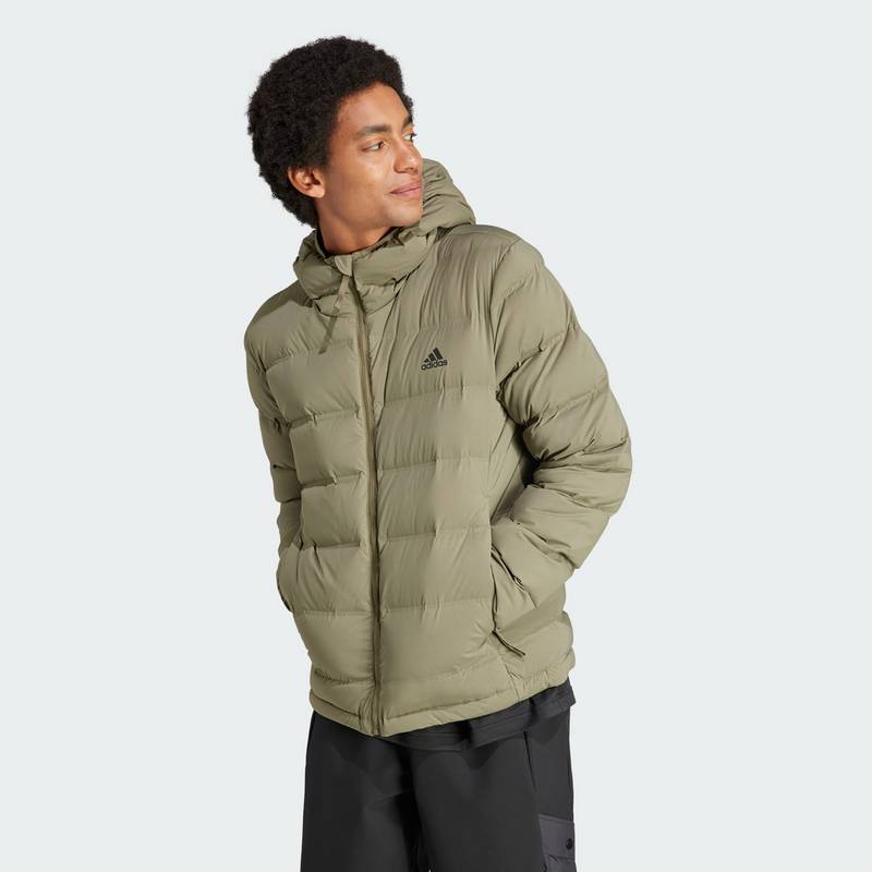 adidas Helionic Stretch Hooded Daunenjacke Funktionsjacke Herren
