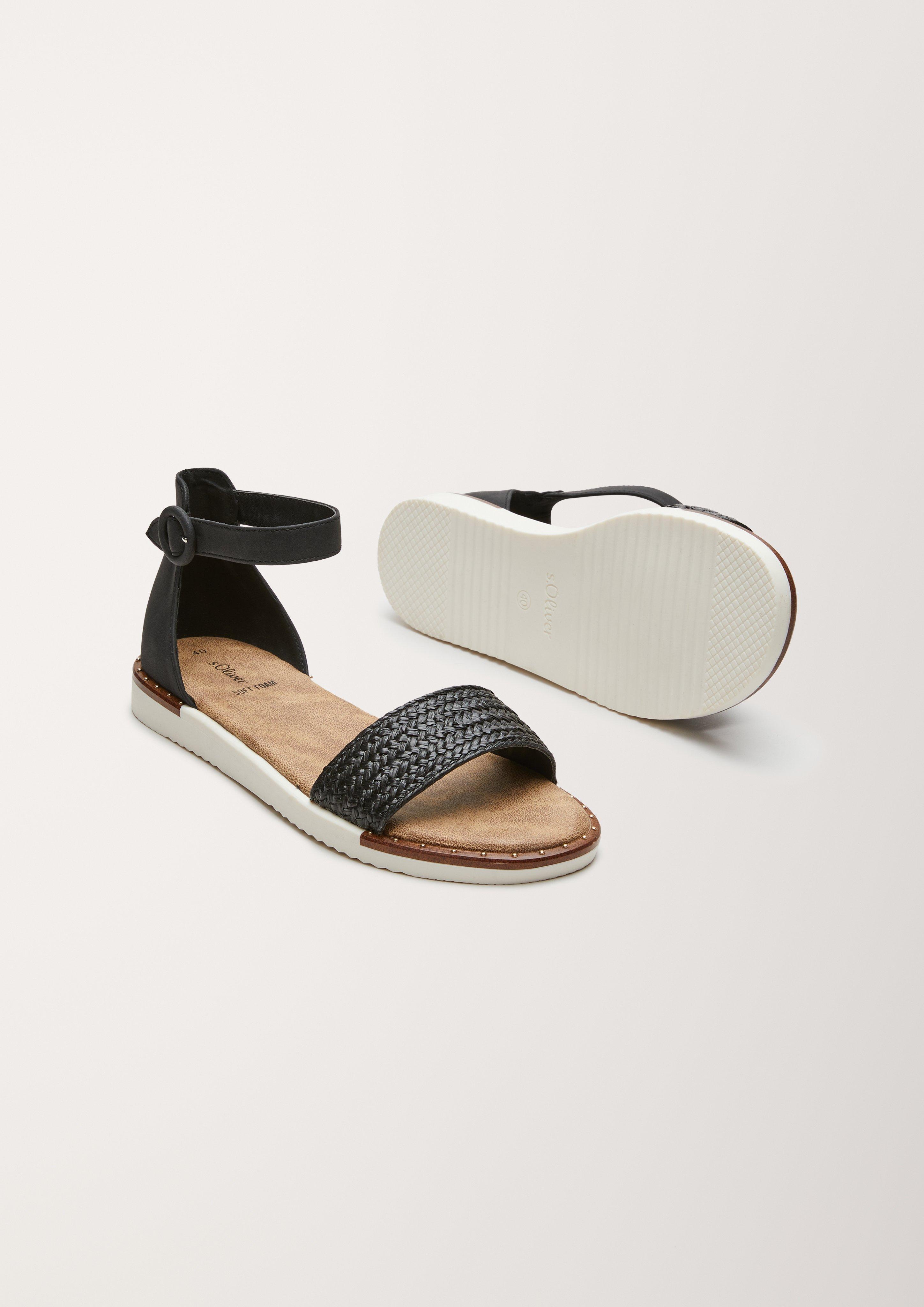 Vegane Riemchensandalen  6005329-001