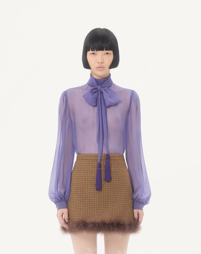Crêponne Chiffon Top