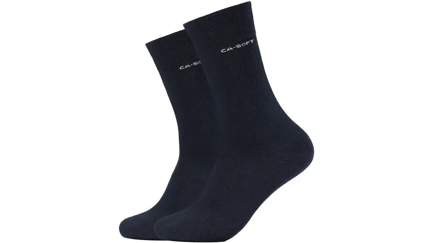 camano Unisex Socken Wool 2er Pack navy