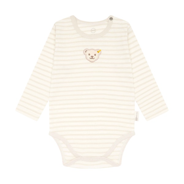 Body langarm GOTS, beige