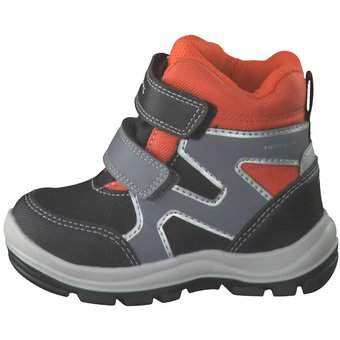 Geox B Flanfil Boy Klett Boots in schwarz