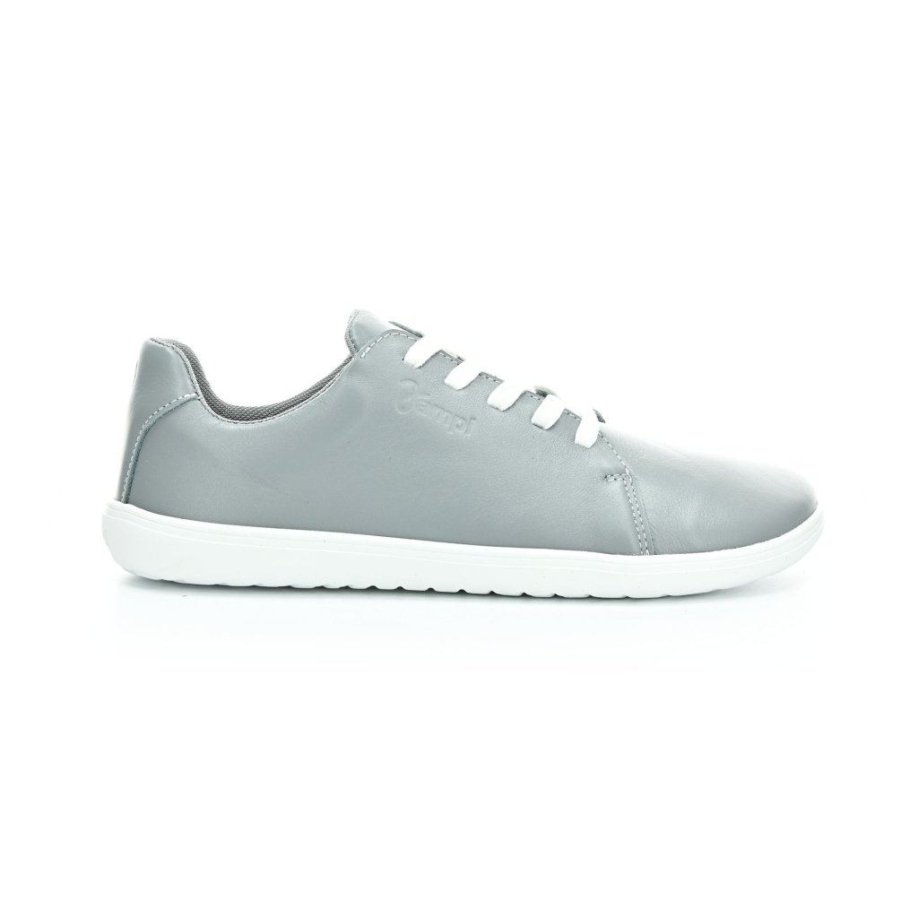 Jonap Jampi Sun hellgraue Barfußhalbschuhe