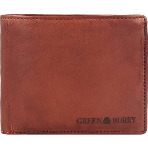 Greenburry Vintage Washed Geldbörse Leder 13 cm
