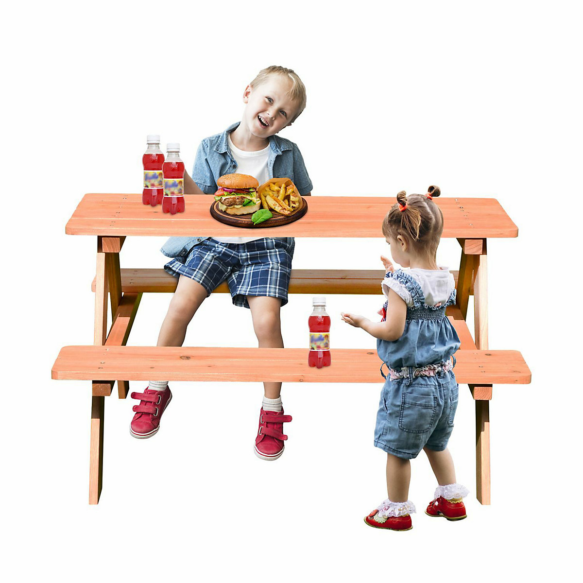 Picknicktisch aus Holz