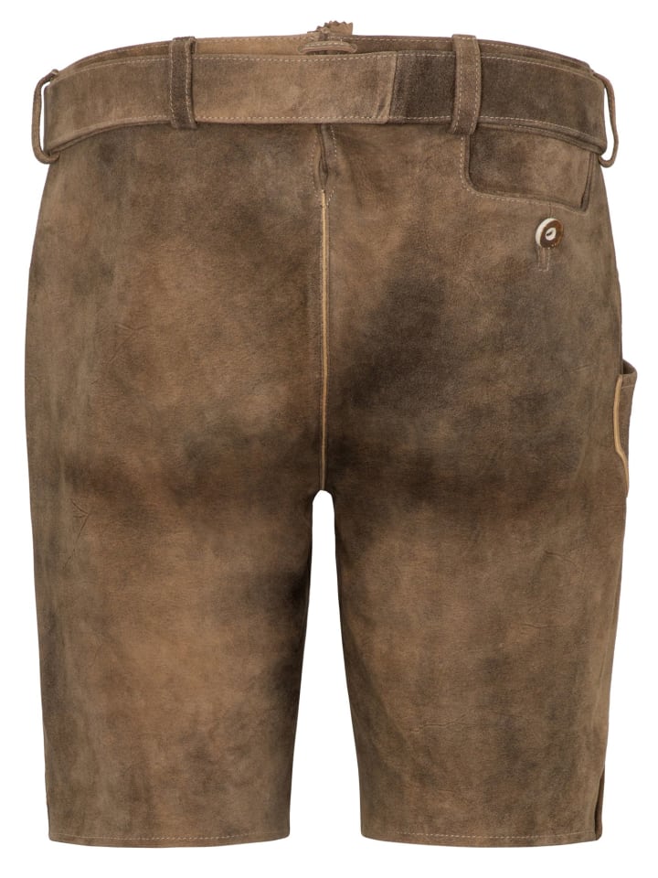 Spieth & Wensky Lederhose in braun günstig kaufen