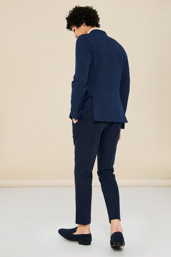 Skinny zweireihige Anzugjacke