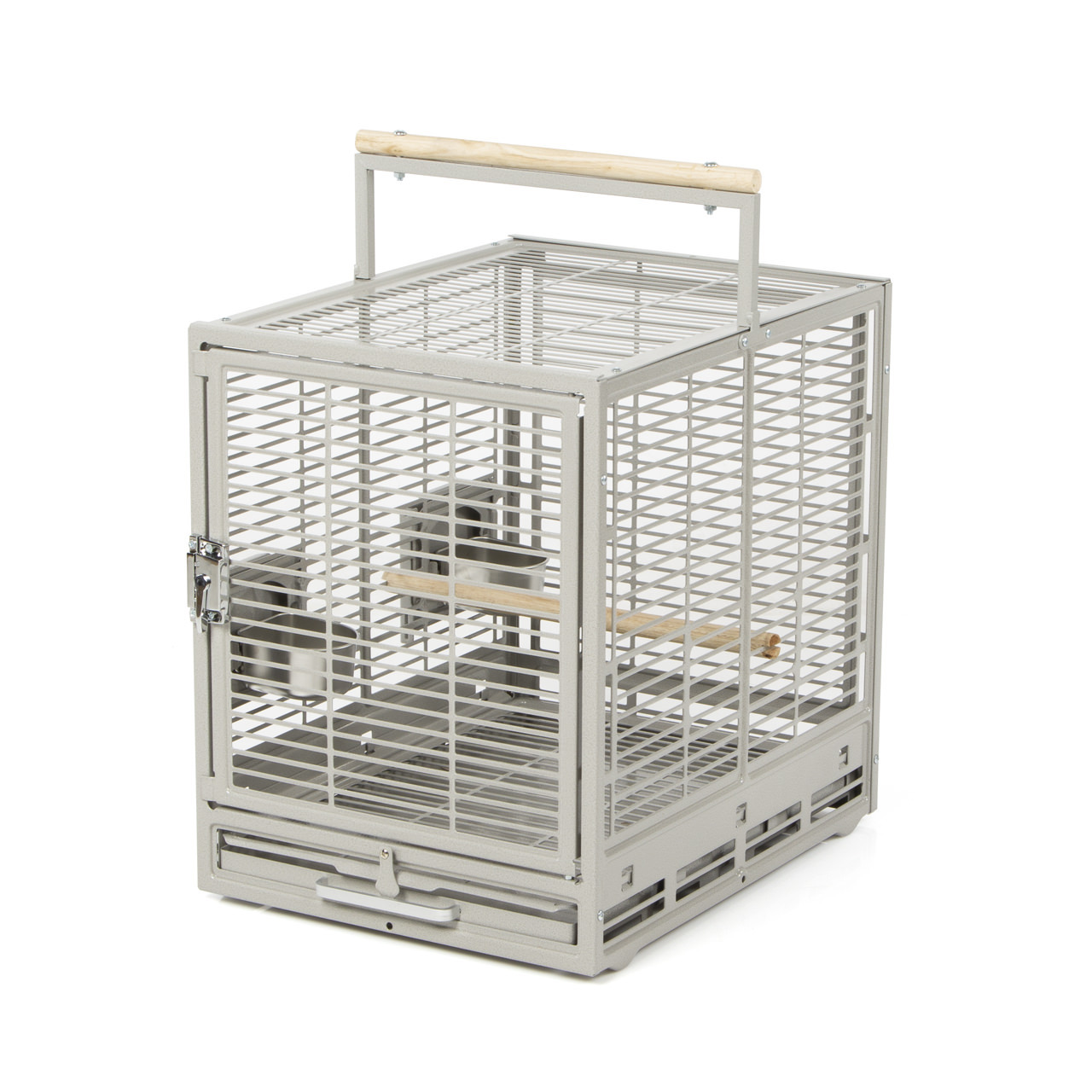 Montana Cages Käfige & Volieren Montana Cages Transportkäfig Evo hellgrau