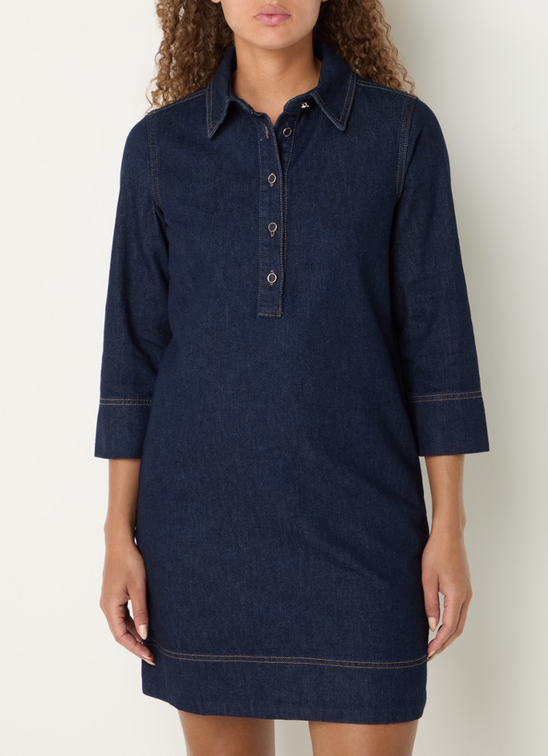 Rochie-tunică din denim Josie de Hobbs, de culoarea tunicii scurte