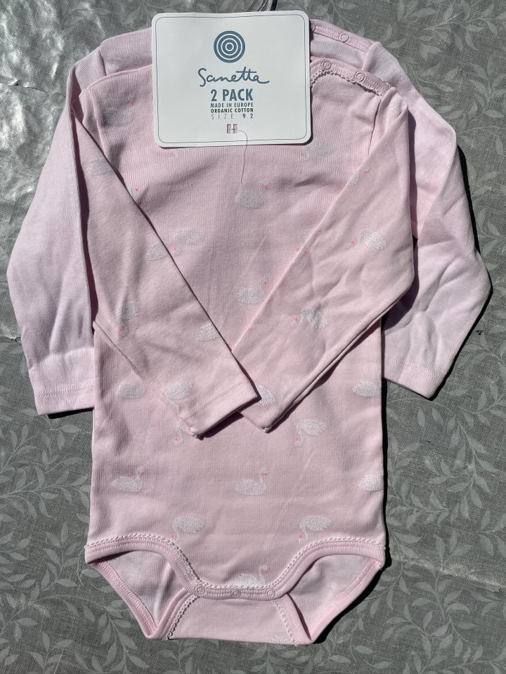 Sanetta 2er-Set: Bodys in Rosa günstig kaufen 92