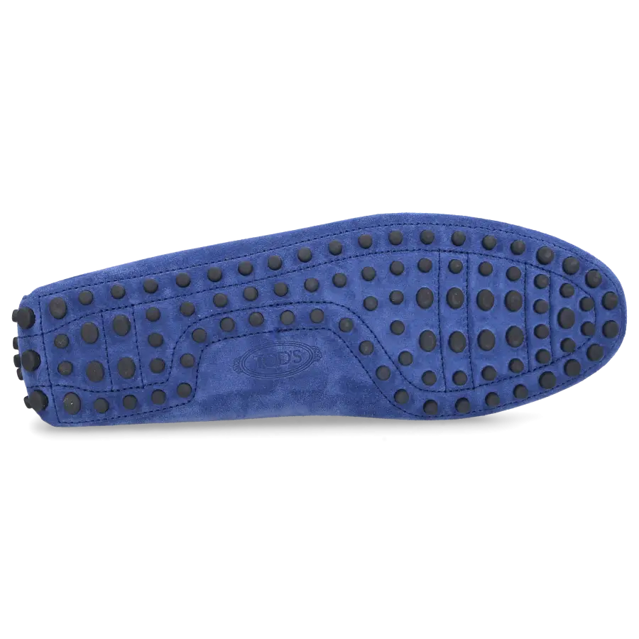Tod's - Mokassins GOMMINO Veloursleder - blau