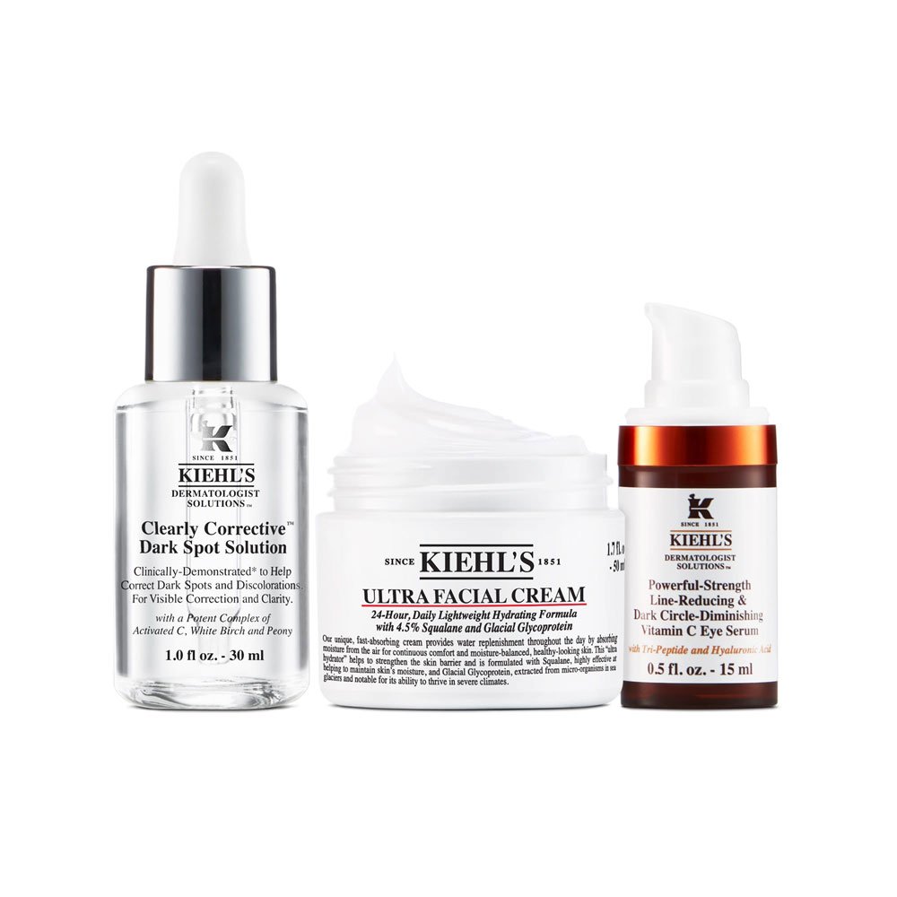 KIEHL&'S Clearly Corrective Brighten Up & Glow Set