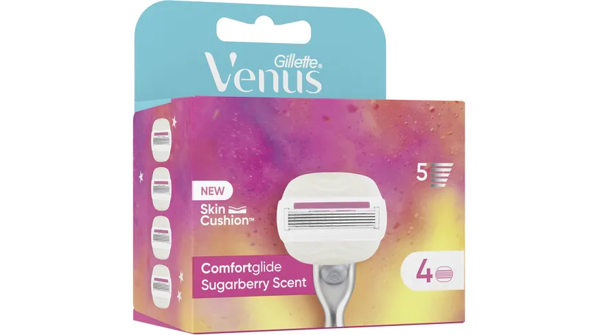 Gillette Venus Klingen Comfortglide Sugarberry Scent