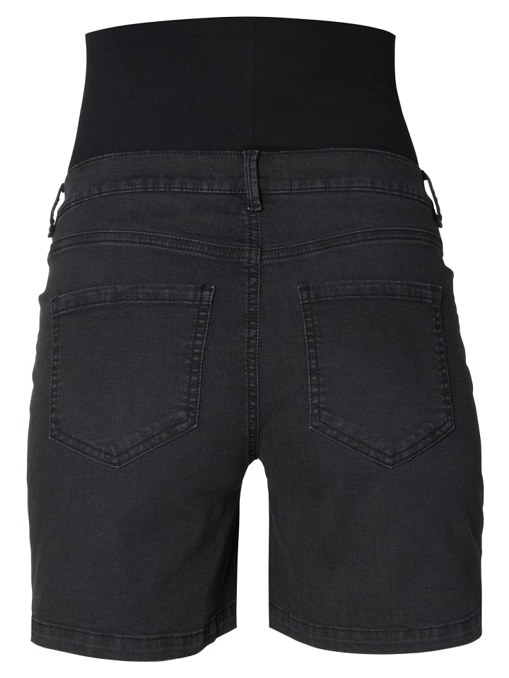 Noppies Umstandsshorts Jeans Jamie in Black Denim günstig kaufen