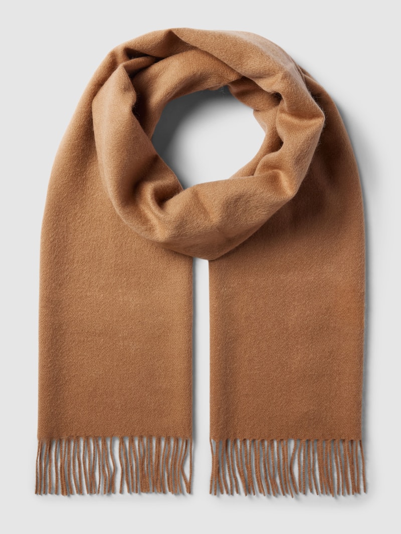 Schal aus reinem Kaschmir in beige