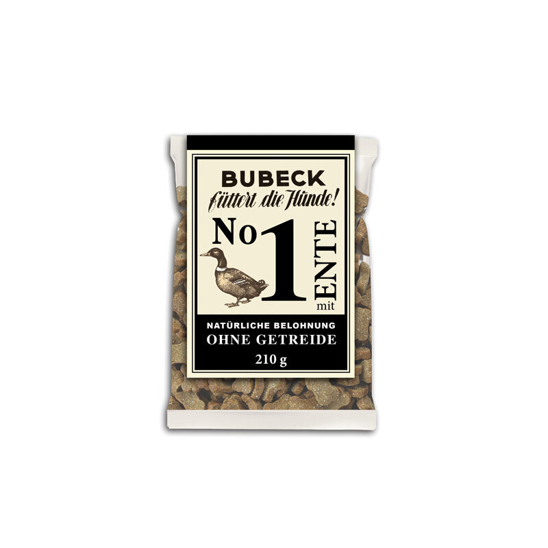 BUBECK Snacks BUBECK Gebackene Hundekuchen Ohne Getreide 210g Nr. 1, Ente