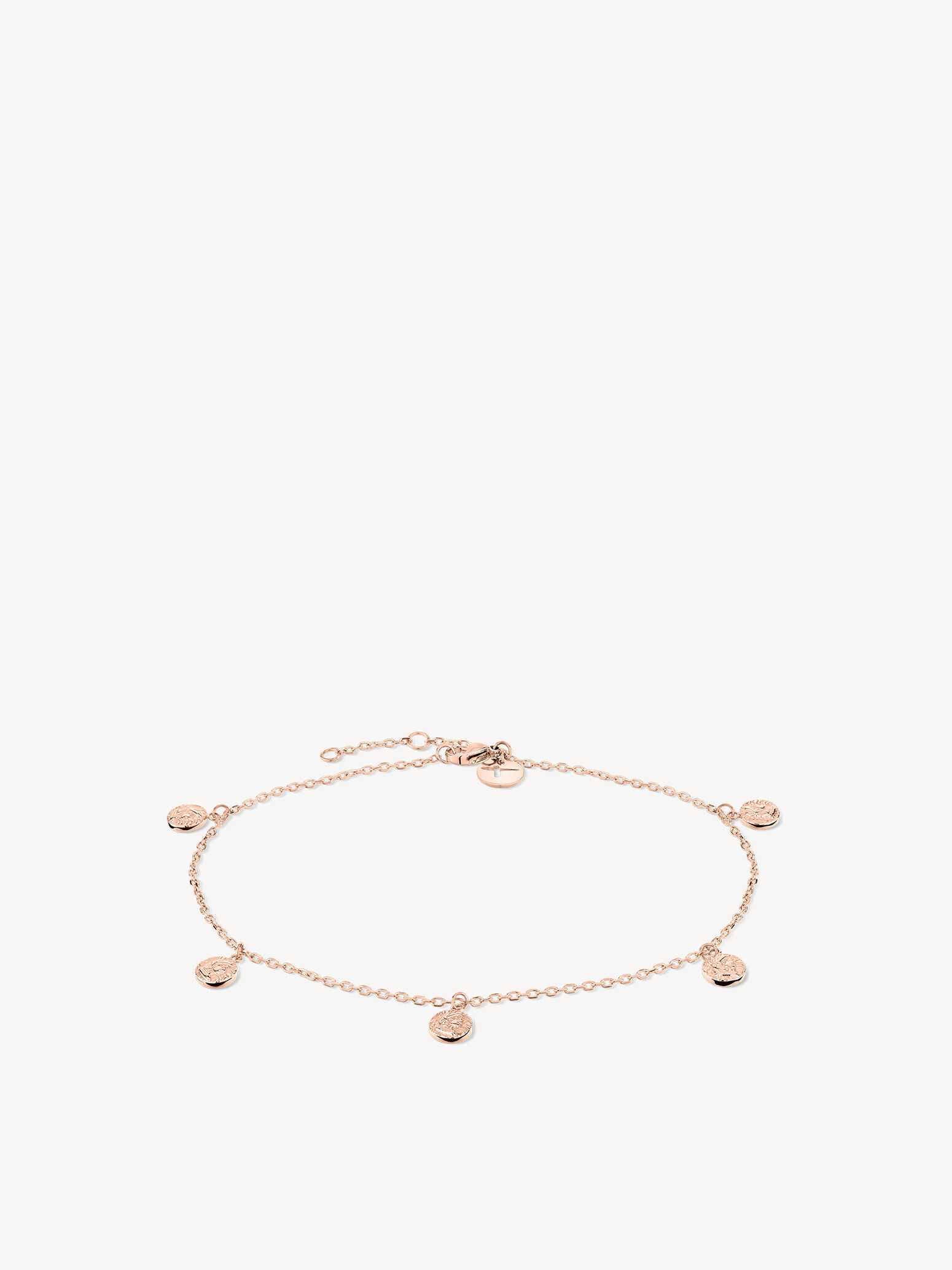 Bracelet de cheville - or rose