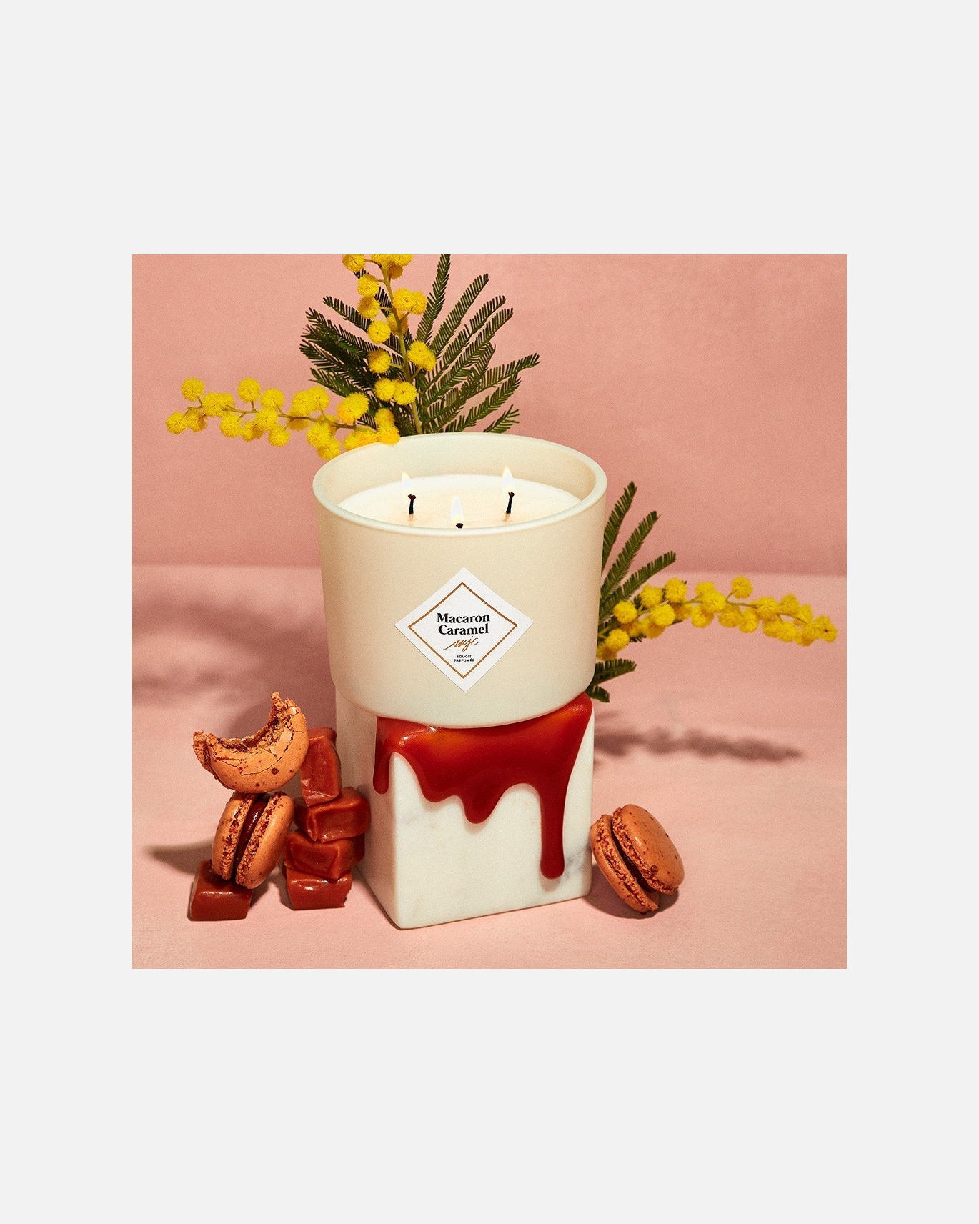 MY JOLIE CANDLE Карамел макарон свећа
