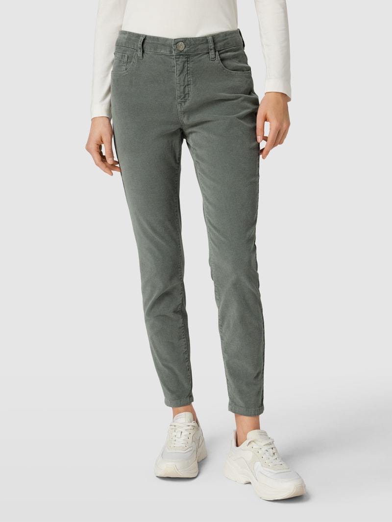 Skinny Fit Cordhose Modell 'Evita' in schilf