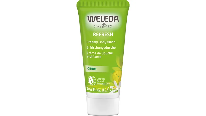 WELEDA Refresh - Erfrischungsdusche Citrus 20 ml