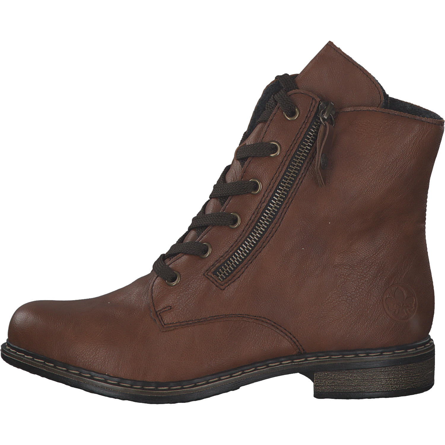 Rieker 71204, Stiefeletten, Damen, Braun