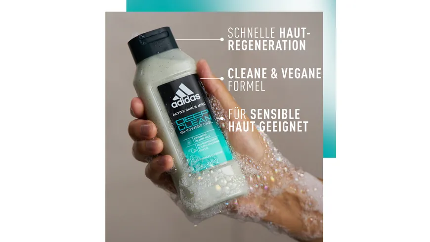 adidas Active Skin & Mind Deep Clean Duschgel 250 ml