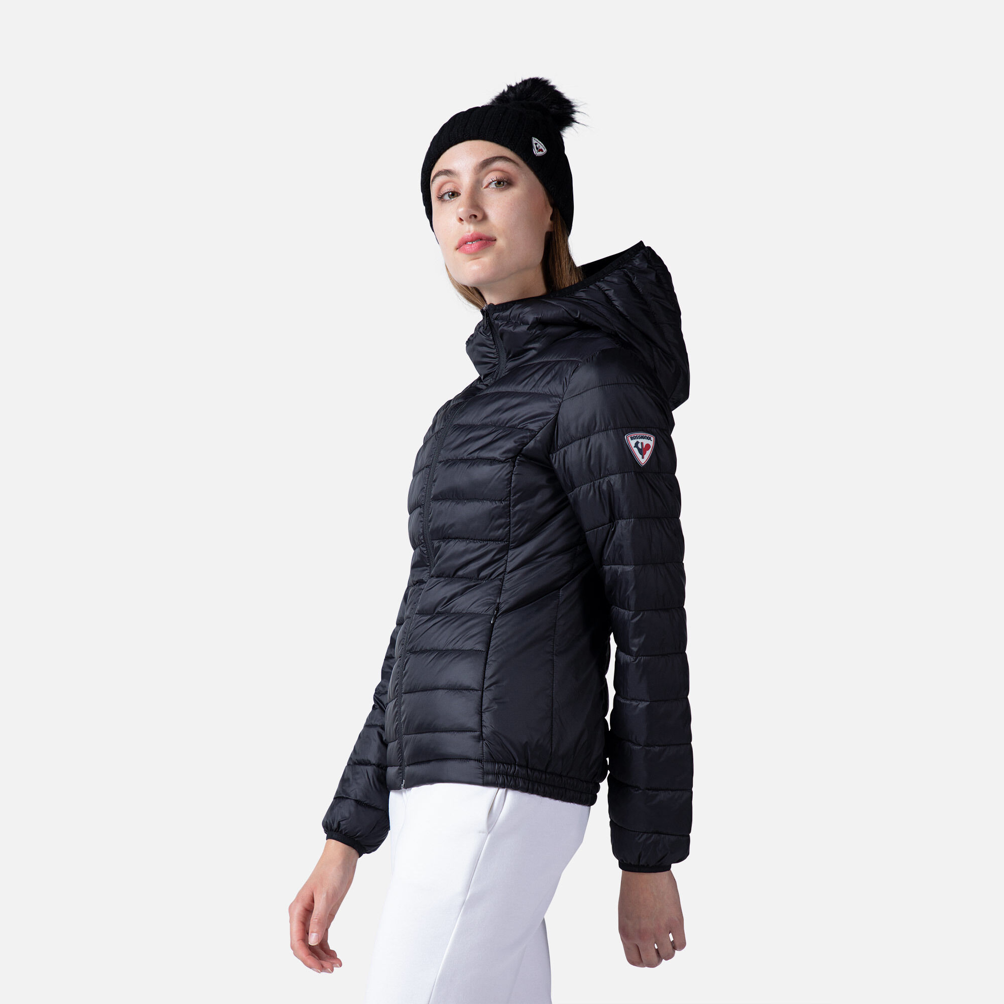 Doudoune à capuche Rossignol Femme