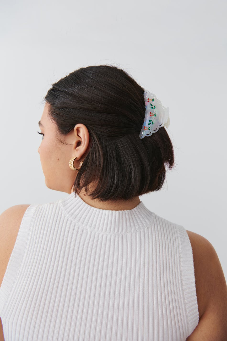 Cherry hair clip