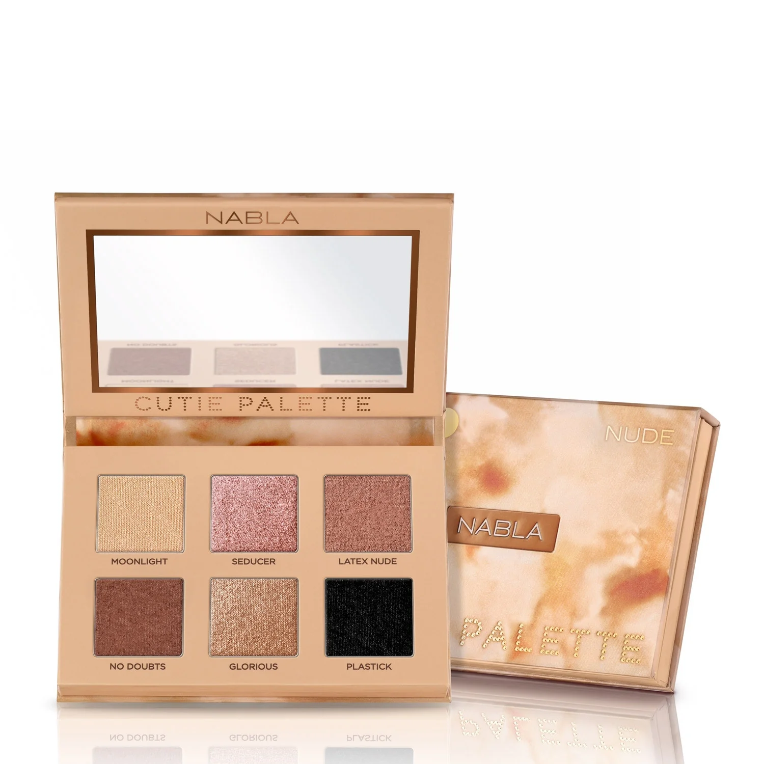 Occhi Cutie Palette Nude - Paleta sjenila za oči, Kompaktno sjenilo za oči
