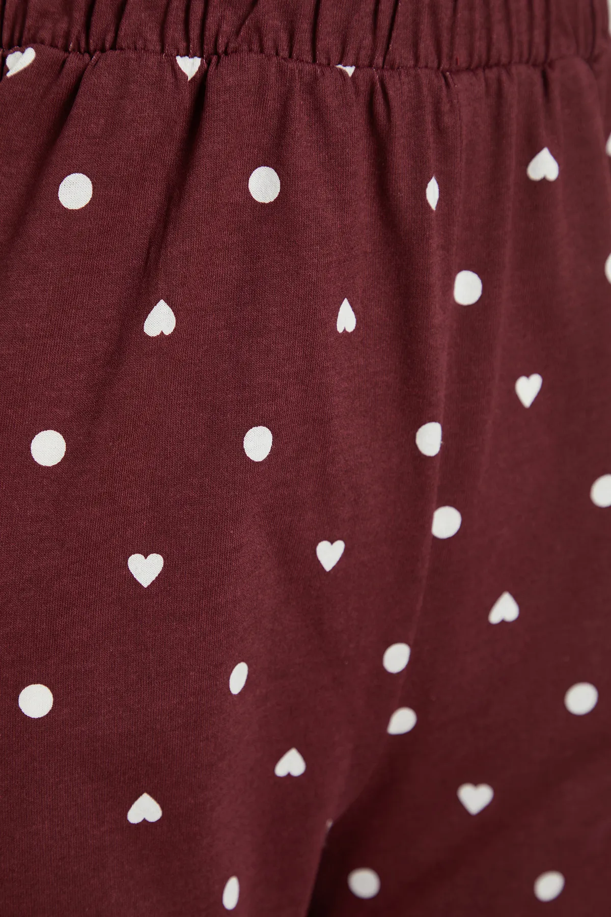 Trendyol Collection  Pyjamahose - Bordeaux - Jogger