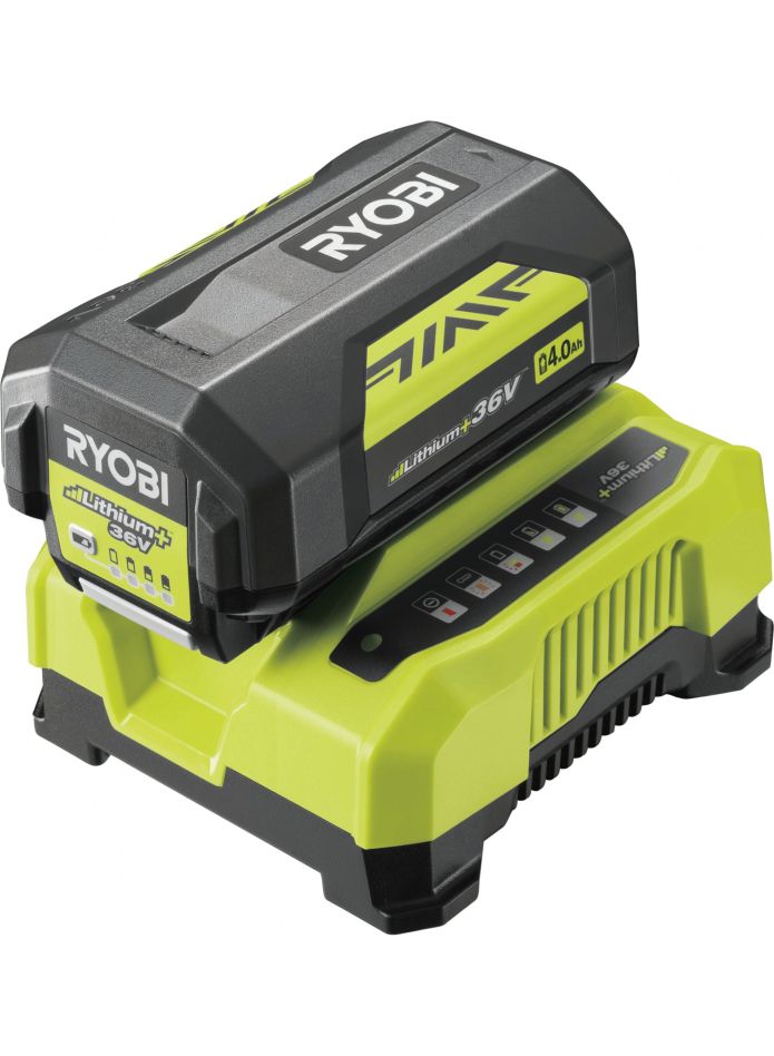 Ryobi dodatki 5133004705 RY36BC60A-140 36V 4.0Ah baterija in hitri polnilnik