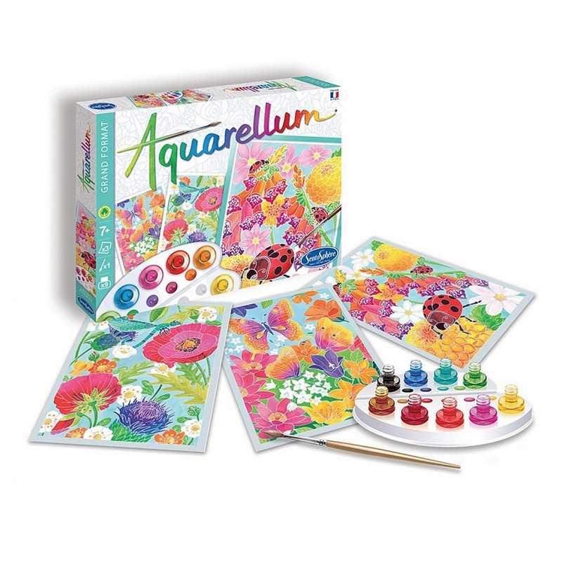 Aquarellum Dans les fleurs