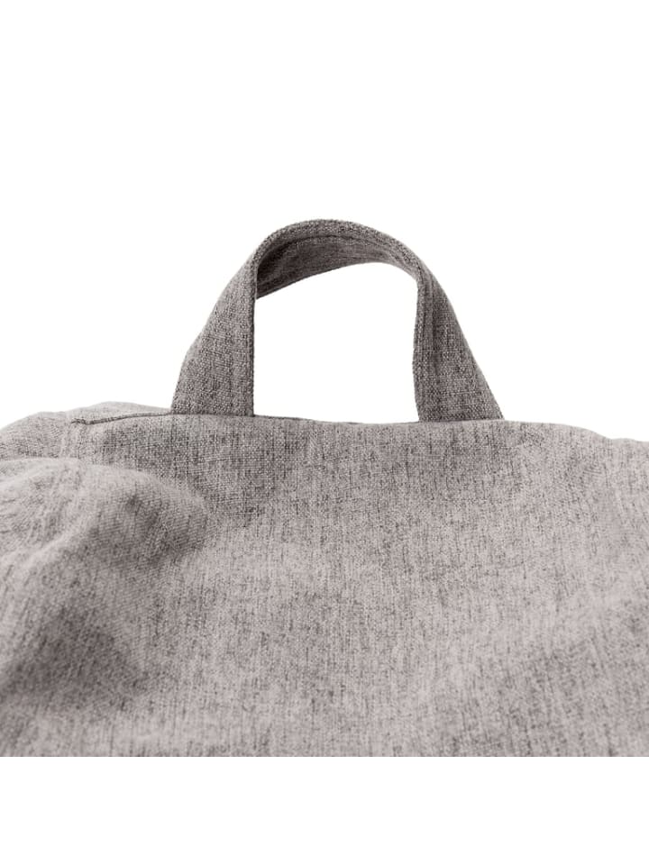 Lumaland Comfort Line XXL Sitzsack - 100x120x50 cm Bodenkissen - 315 L Hellgrau günstig kaufen onesize