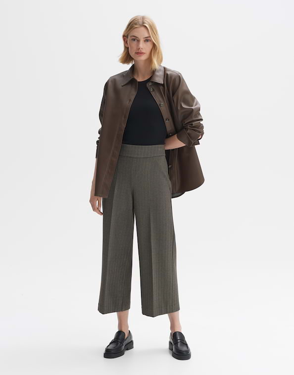 Culotte Misha herringbone