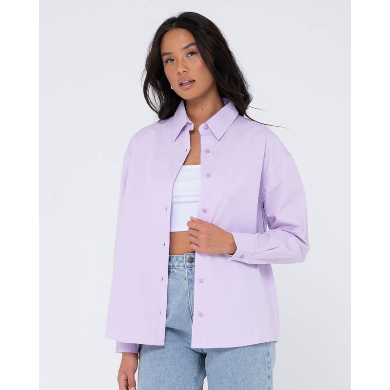 RUSTY POPSICLE LONG SLEEVE SHIRT Langarmbluse Damen