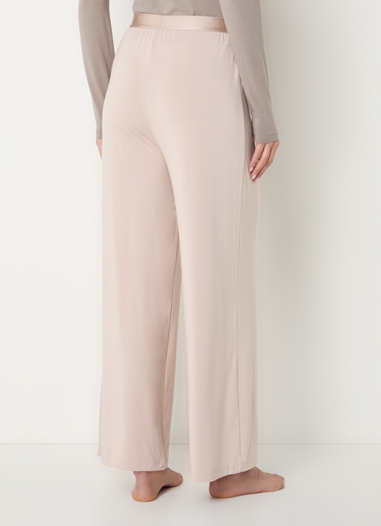 Pantaloni de pijama HUGO BOSS Bea cu curea cu logo