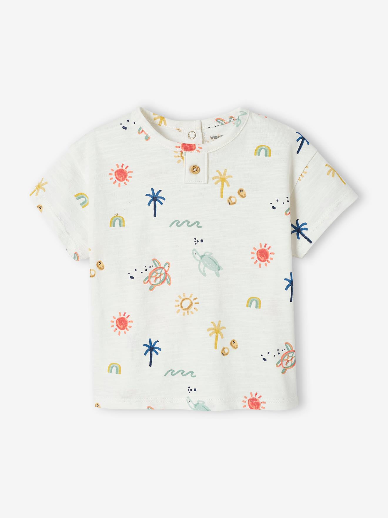 Vertbaudet 2er-Pack Baby T-Shirts - blau