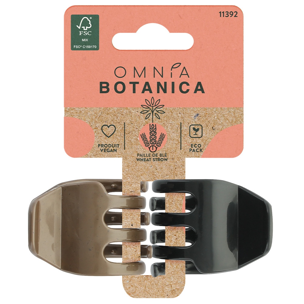 Omnia Botanica GRANDES PINCES X2 PINCE CHEVEUX