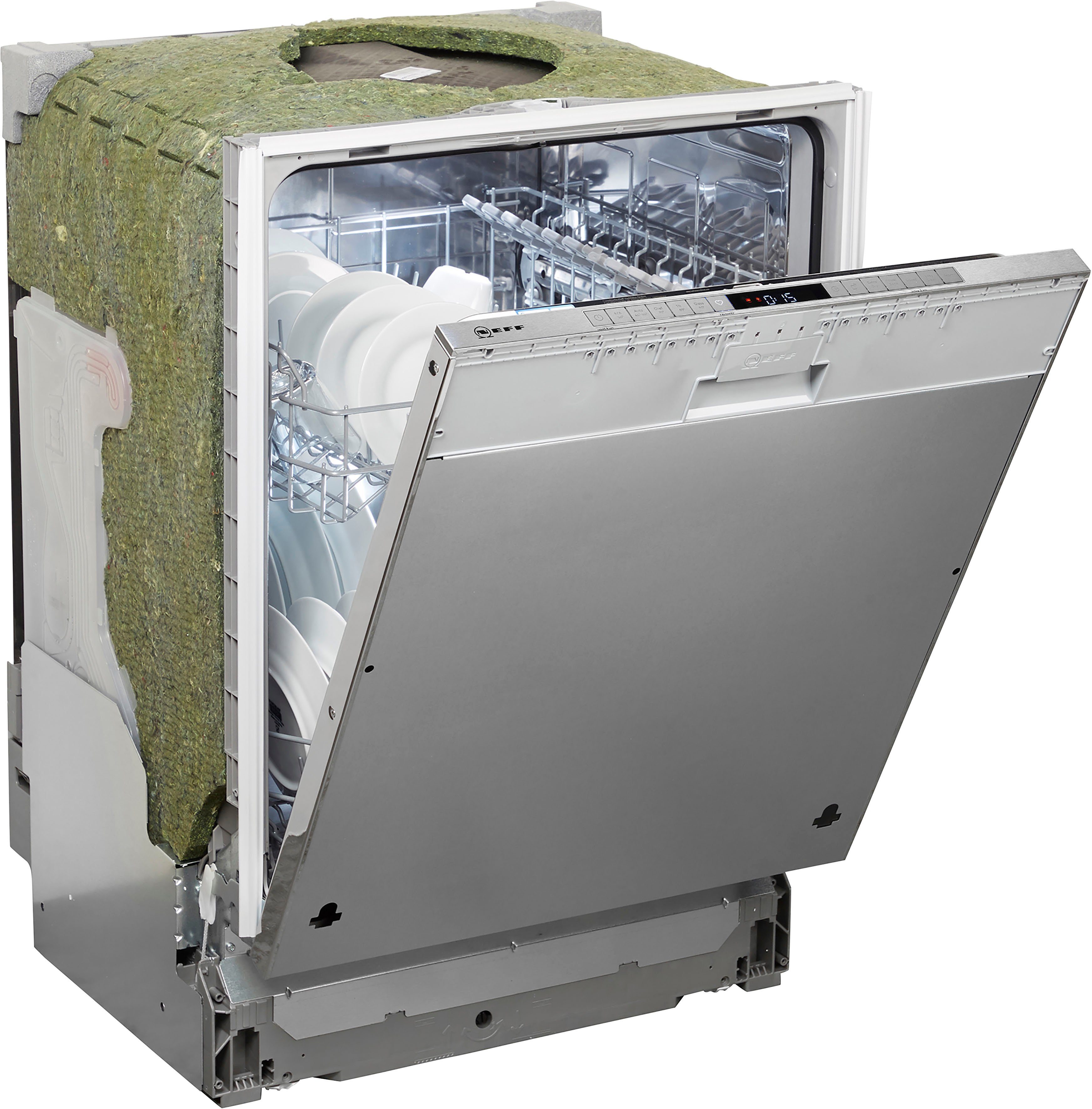 NEFF vollintegrierbarer Geschirrspüler, S255ITX04E, 12 Maßgedecke, XXL-Geschirrspüler