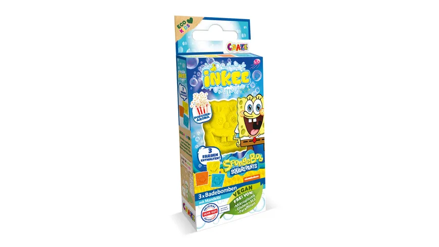 CRAZE - INKEE Badebombe 3er Pack