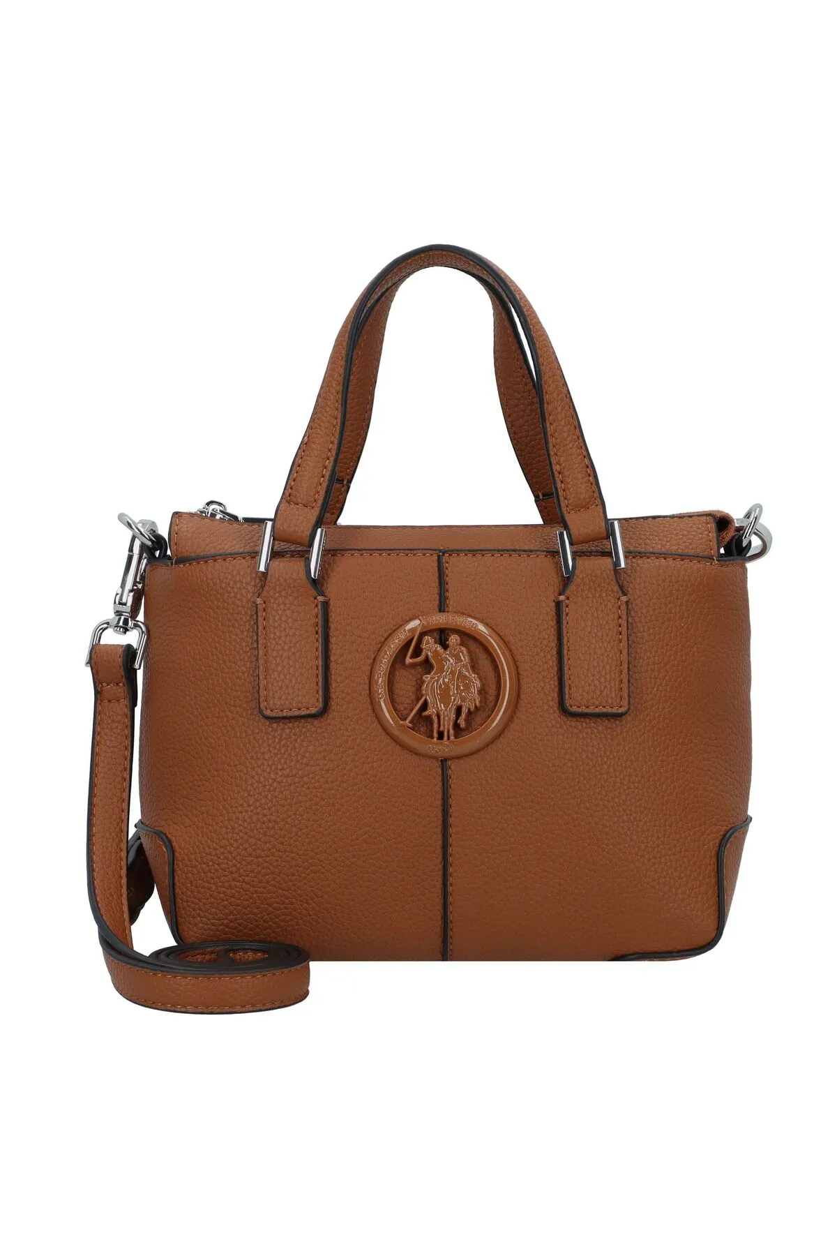 U.S. Polo Assn.  Handtasche - Grau - Unifarben