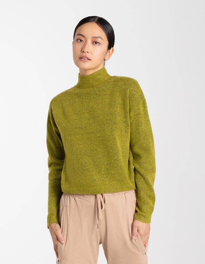 Damen Pullover - Stehkragen