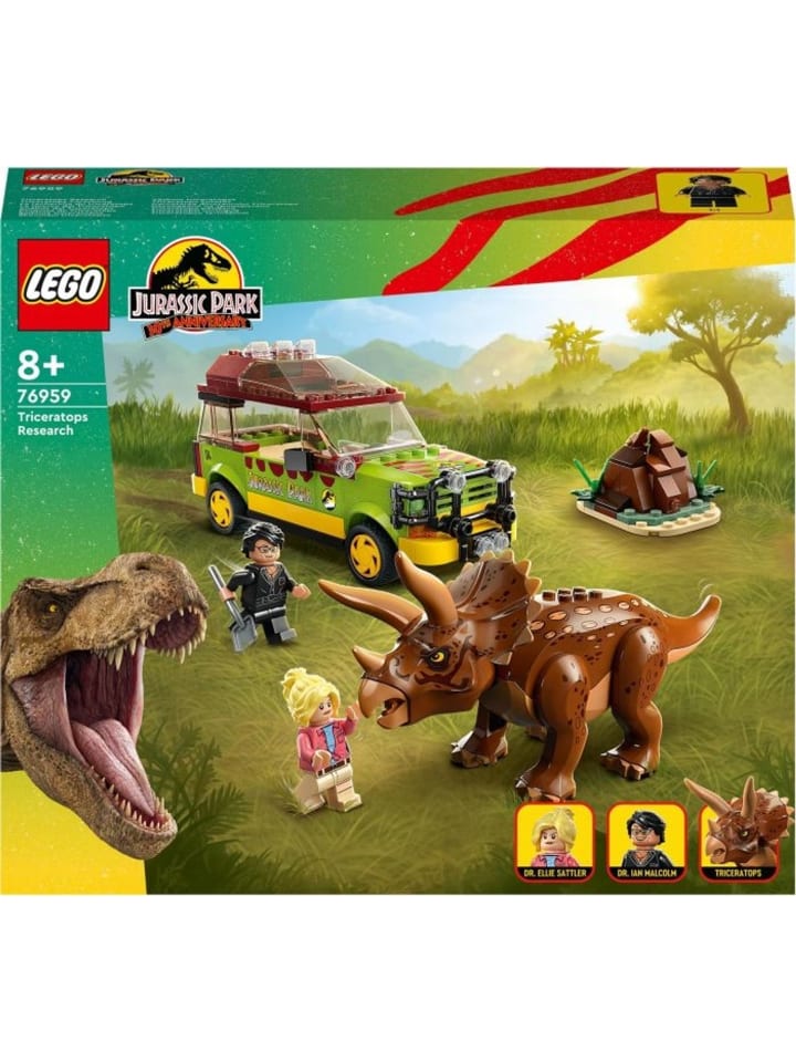 LEGO Jurassic World Triceratops-Forschung in Mehrfarbig ab 8 Jahre günstig kaufen onesize